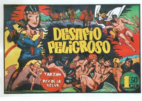 Facsimil: Tarzan: Desafio peligroso