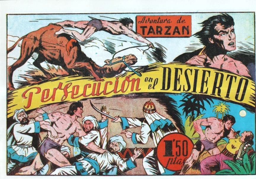 Facsimil: Tarzan: Persecucion en el desierto