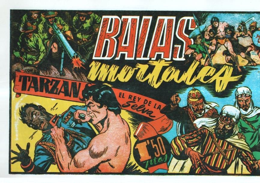 Facsimil: Tarzan: Balas mortales