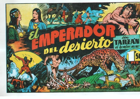 Facsimil: Tarzan: El emperador del desierto