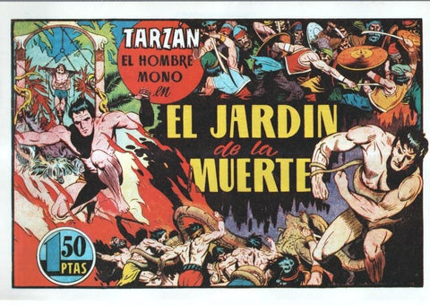 Facsimil: Tarzan: El jardin de la muerte