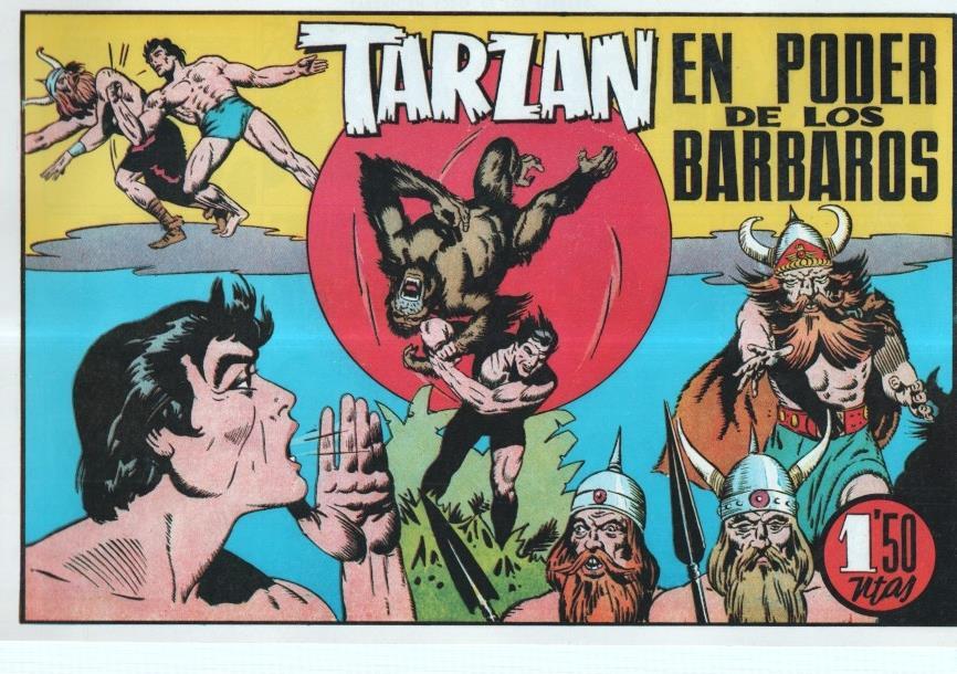 Facsimil: Tarzan: En poder de los barbaros