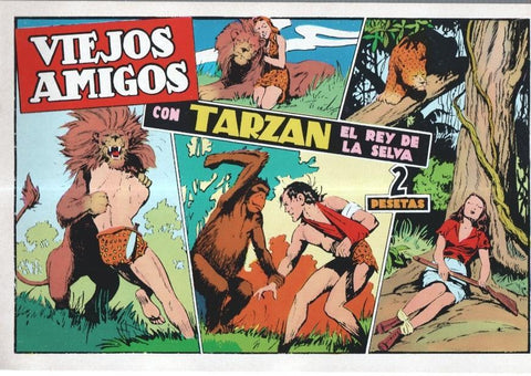 Facsimil: Tarzan:  Viejos amigos