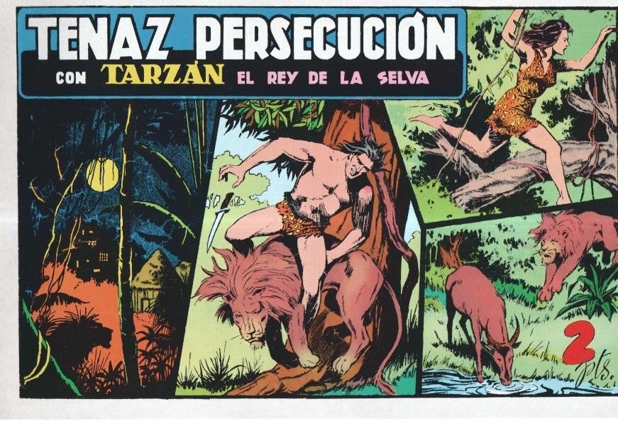 Facsimil: Tarzan:  Tenaz persecucion