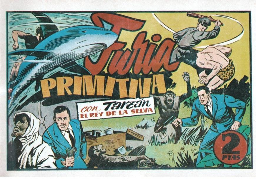 Facsimil: Tarzan:  Furia primitiva