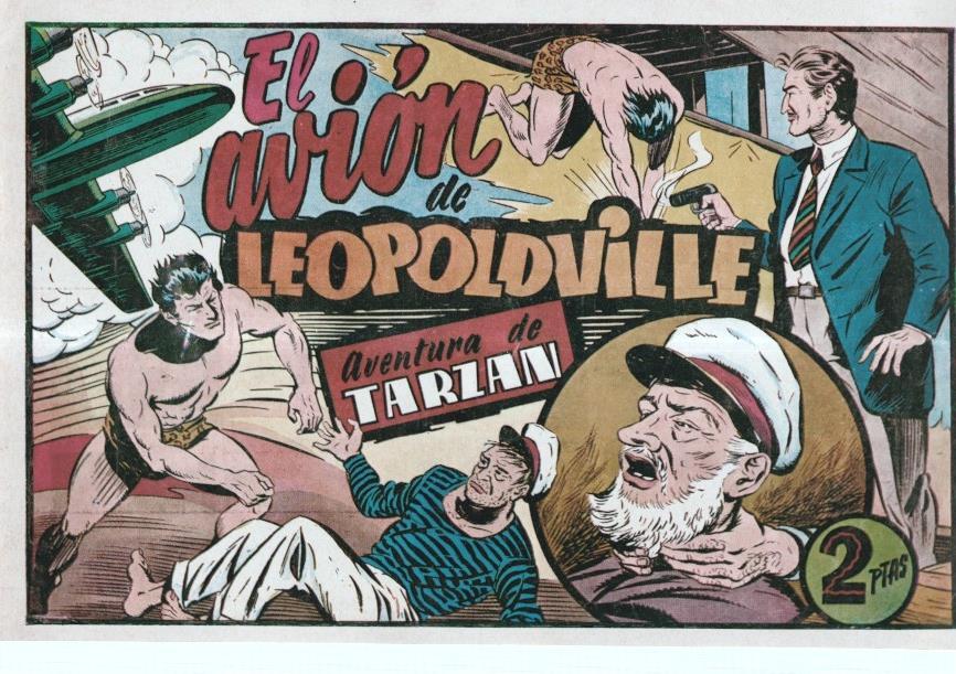 Facsimil: Tarzan:  El avion de Leopoldville
