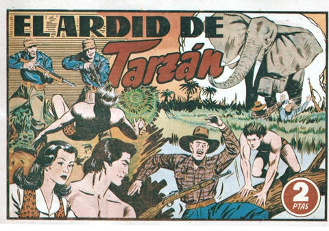 Facsimil: Tarzan:  El ardid de Tarzan