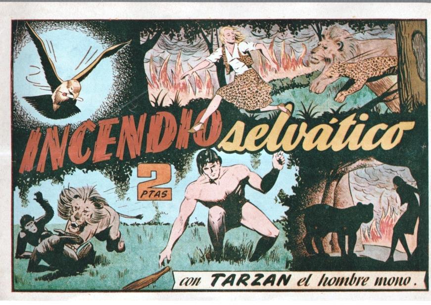 Facsimil: Tarzan:  Incendio selvatico