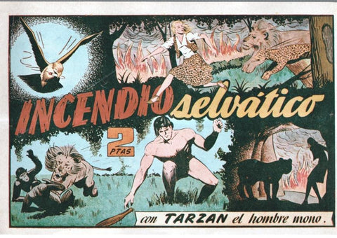 Facsimil: Tarzan:  Incendio selvatico