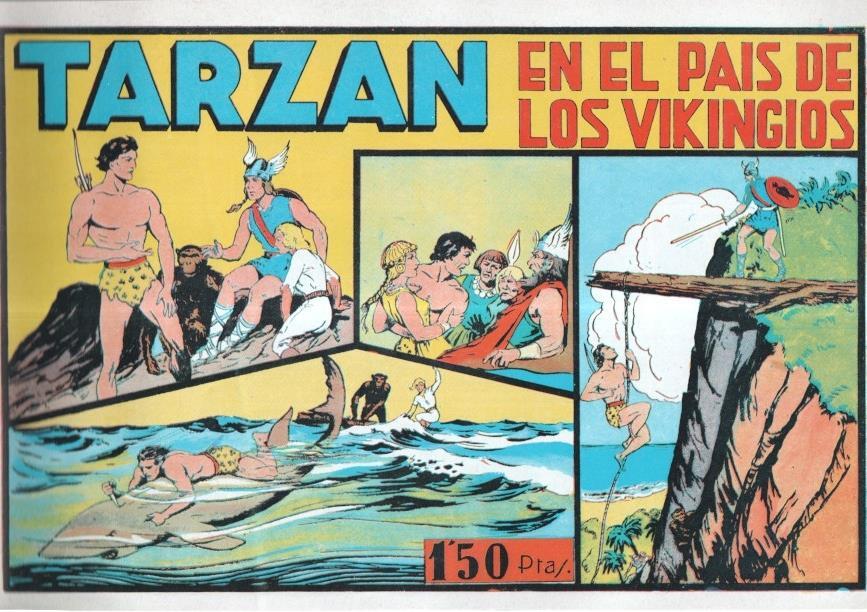 Facsimil: Tarzan:  En el pais de los vikingos