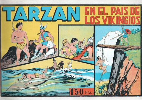 Facsimil: Tarzan:  En el pais de los vikingos