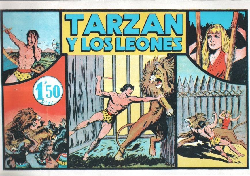 Facsimil: Tarzan:  Tarzan y los leones