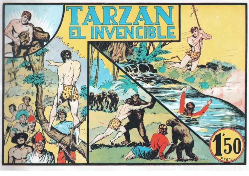 Facsimil: Tarzan:  El invencible