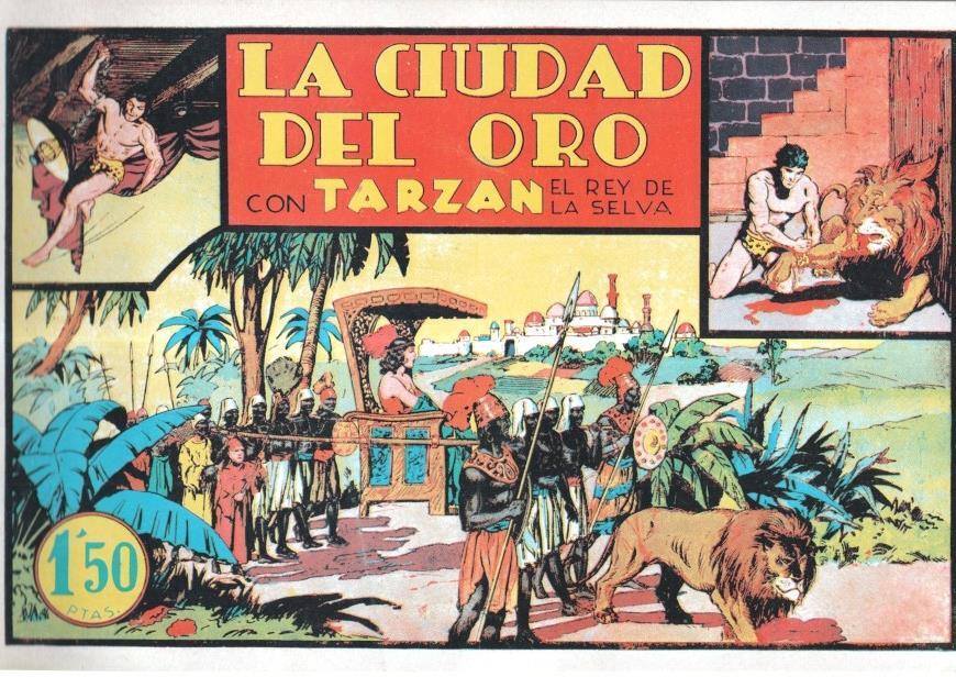Facsimil: Tarzan:  La ciudad del oro