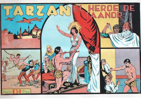 Facsimil: Tarzan:  El heroe de Taanor