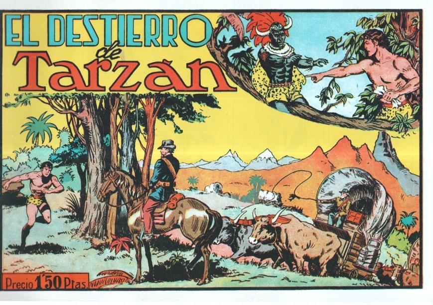 Facsimil: Tarzan:  El destierro de Tarzan