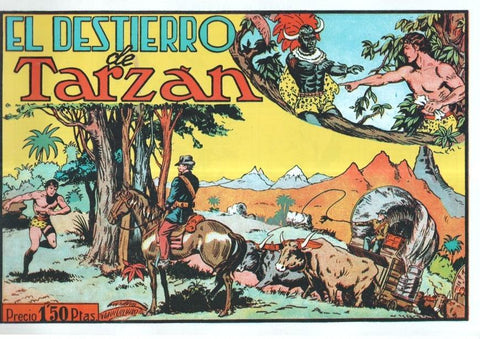 Facsimil: Tarzan:  El destierro de Tarzan