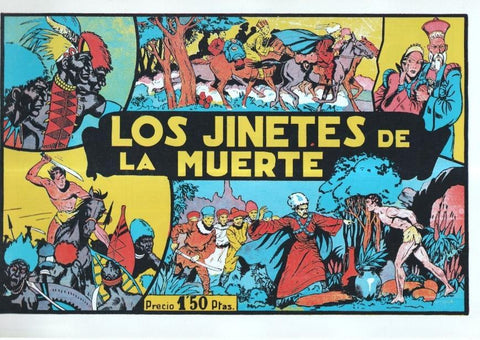 Facsimil: Tarzan:  Los jinetes de la muerte