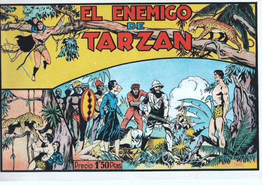 Facsimil: Tarzan:  El enemigo de Tarzan