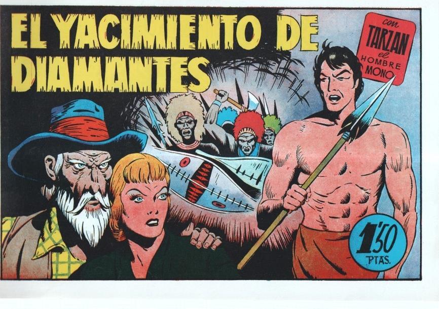 Facsimil: Tarzan:  El yacimiento de diamantes