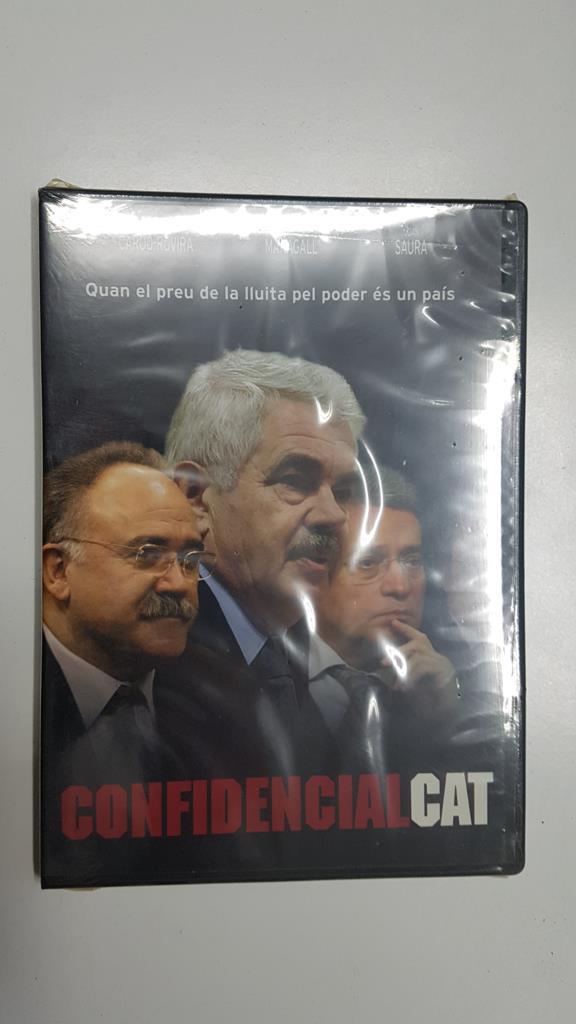 DVD documental politic: Confidencial Cat. Habla sobre el pacto de govierno del tripartito en 2003 - Carod-Rovira, Pasqual Maragall, Joan Saura