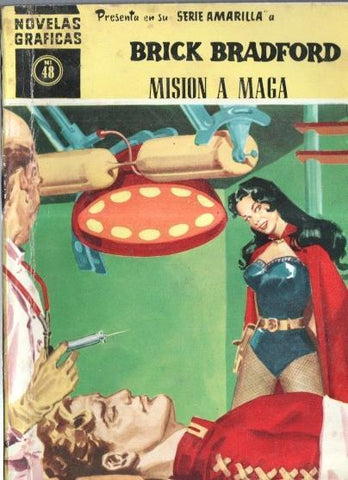 Dolar: Novela Grafica serie amarilla numero 48: Brick Bradford: mision a Maga