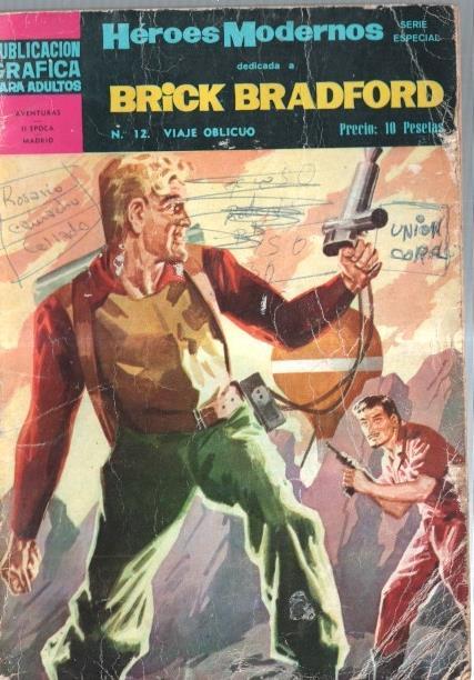 Dolar: Heroes Modernos serie Brick Bradford numero 12: Viaje oblicuo