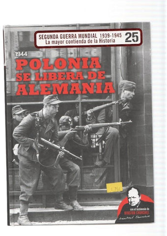  1944 Polonia se libera de Alemania. Segunda Guerra Mundial 1939-1945. numero