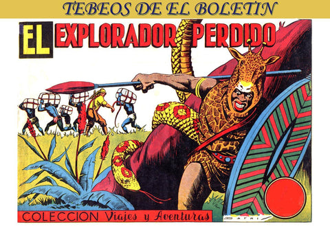 Los Tebeos de El Boletin numero 215: Viajes y aventuras: El explorador perdido (Darnis)