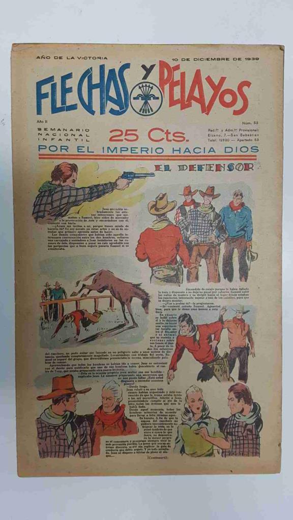 Flechas y Pelayos numero 053 del 10.12.1939