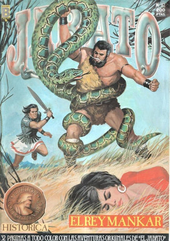 Jabato color numero 82: el rey mankar