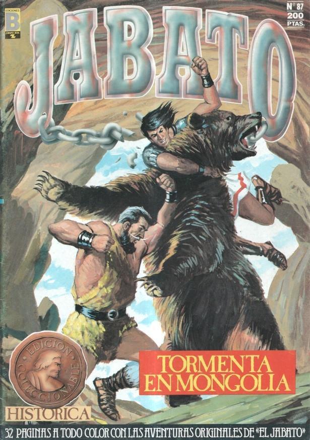 Jabato color numero 87: Tormenta en Mongolia