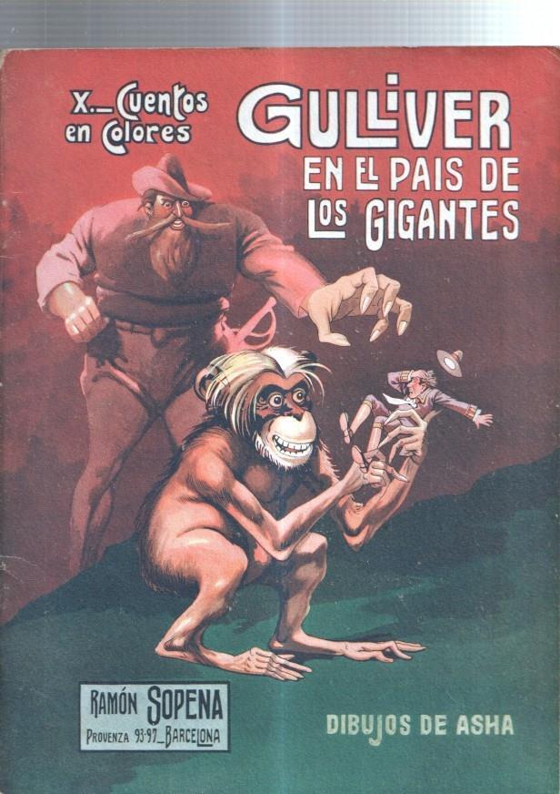 Cuentos en Colores numero X: Gullier en el pais de los gigantes