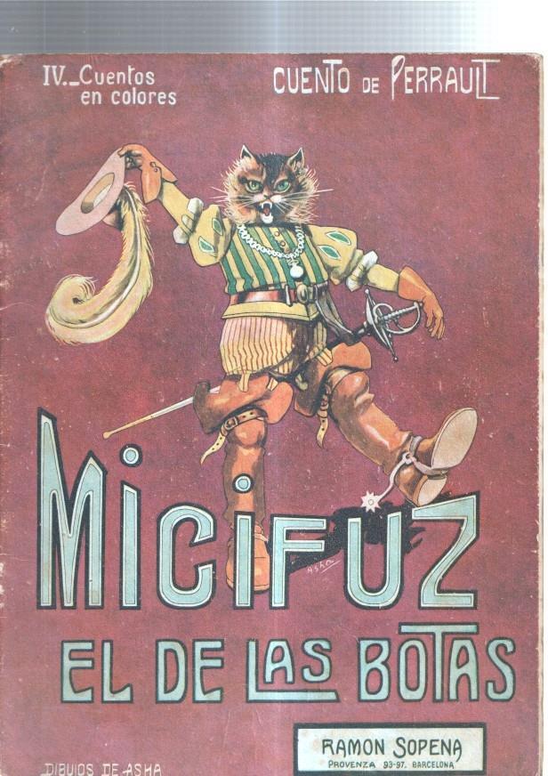 Cuentos en Colores numero IV: Micifuz el de las botas, cuento de Perrault