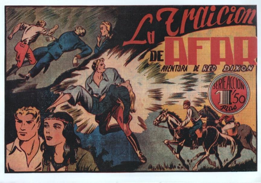 Facsimil: Red Dixon de Fantasio: La traicion de Afar