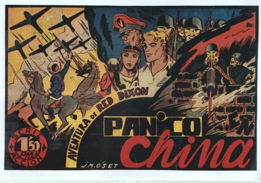 Facsimil: Red Dixon de Fantasio: Panico en china