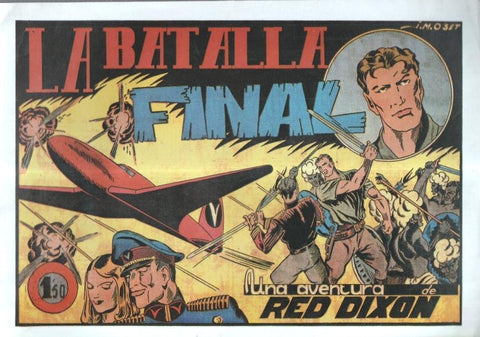 Facsimil: Red Dixon de Fantasio: La batalla final