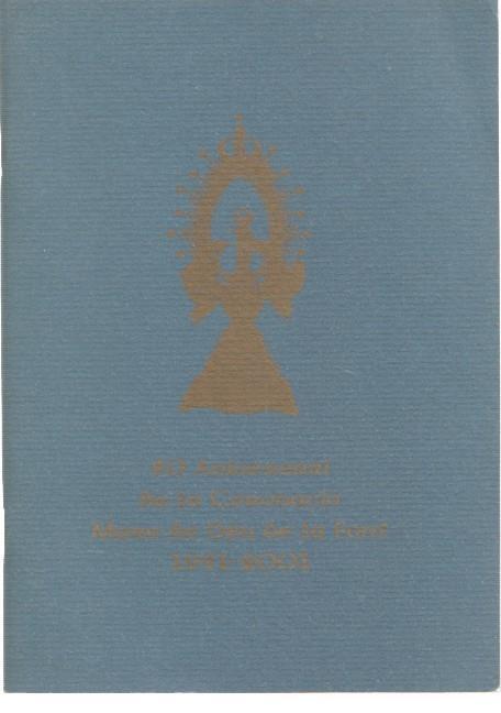 50 Aniversari de la Coronacio Mare de Deu de la Font 1951-2001