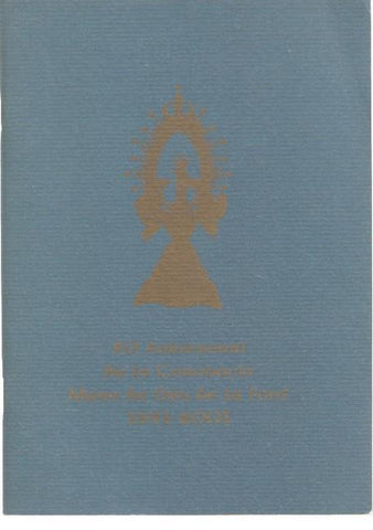 50 Aniversari de la Coronacio Mare de Deu de la Font 1951-2001