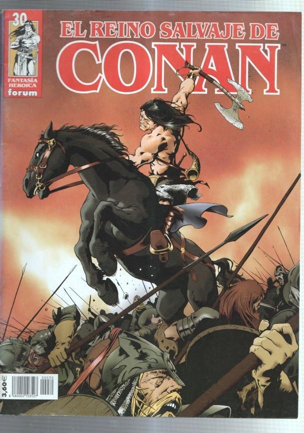 El reino salvaje de Conan numero 30: Cosecha de muerte y La tierra devastada