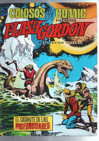 Colosos del Comic: Flash Gordon numero 32: El gigante de las profundidades