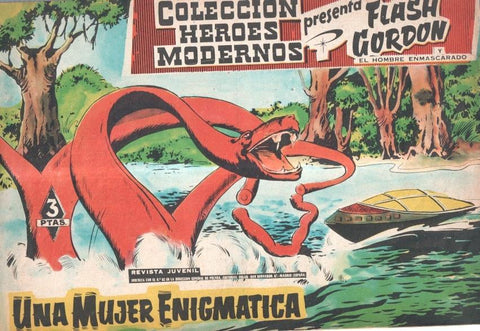 Dolar: Coleccion Heroes Modernos serie de 3 pts: Flash Gordon numero 028: Una mujer enigmatica
