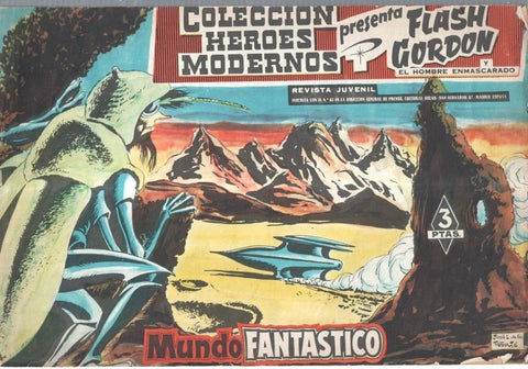 Dolar: Coleccion Heroes Modernos serie de 3 pts: Flash Gordon numero 59: Mundo fantastico