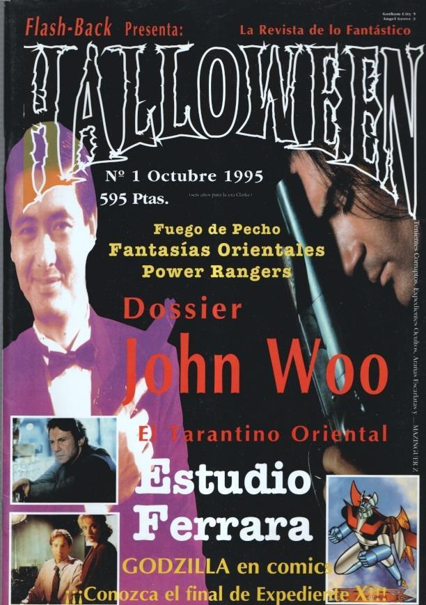 Fanzine: Flash-Back presenta. Halloween numero 1. octubre 1995: Dossier John Woo
