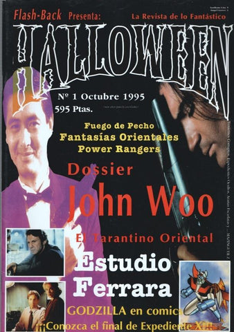 Fanzine: Flash-Back presenta. Halloween numero 1. octubre 1995: Dossier John Woo