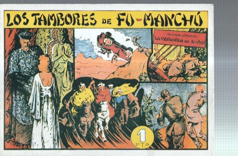 Facsimil: Los Tambores de Fu Manchu , jornada segunda: La venganza del Si-Fan