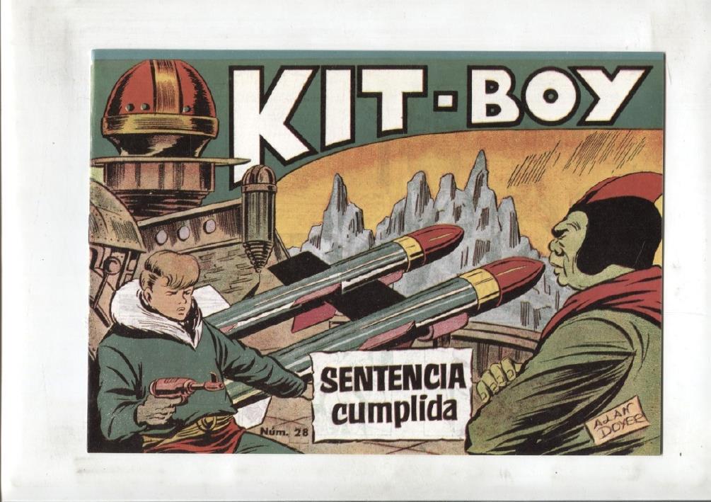 Facsimil: Kit Boy primera serie, numero 28: Sentencia cumplida