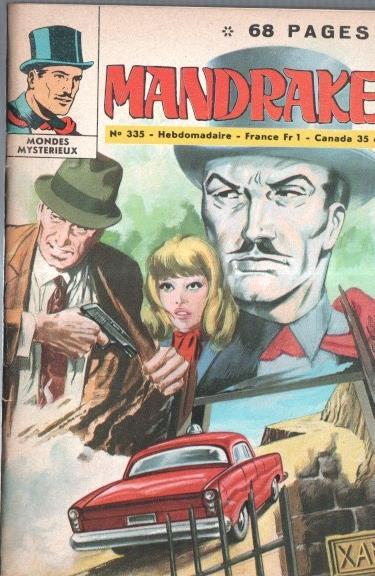 Mandrake mondes mysterieux numero 335: Le cow boy a deux tetes