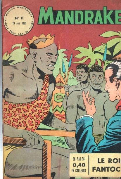 Mandrake mondes mysterieux numero  011: Le roi fantoche