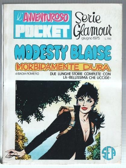 Pocket L'avventuroso serie Glamour: Modesy Blaise: Morbidamente dura